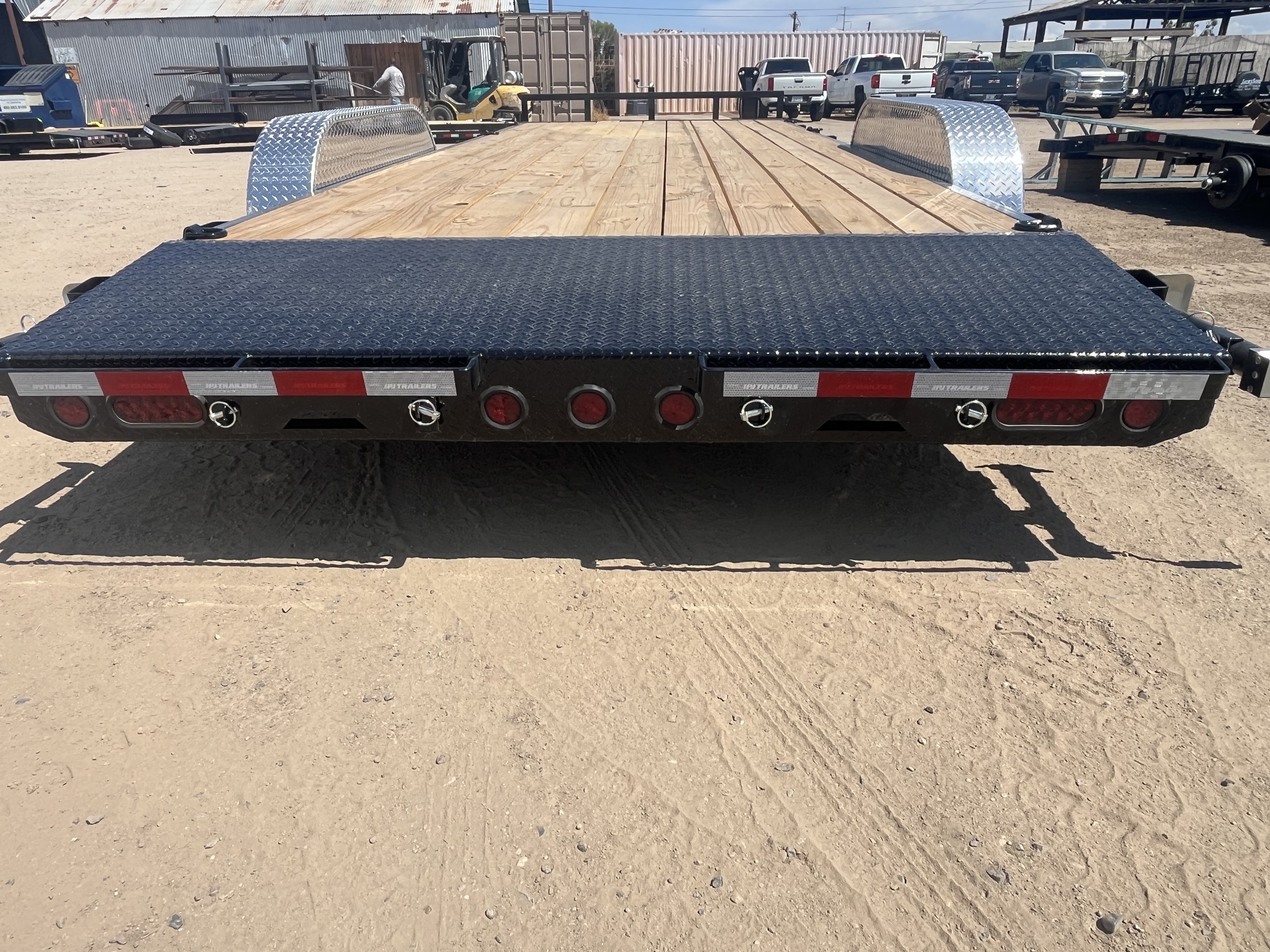P.J. Trailers 20x83 Tandem Axle Channel Equipment, 10K GVWR, Slide-In Ramps - Stock #PPJ11215 - Image 5 of 7