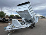 PJ Trailers 14x83 Tandem Axle, 15,400 GVWR, Low Pro Dump, 48" Sides Stock #PJD1708 - Thumbnail 1