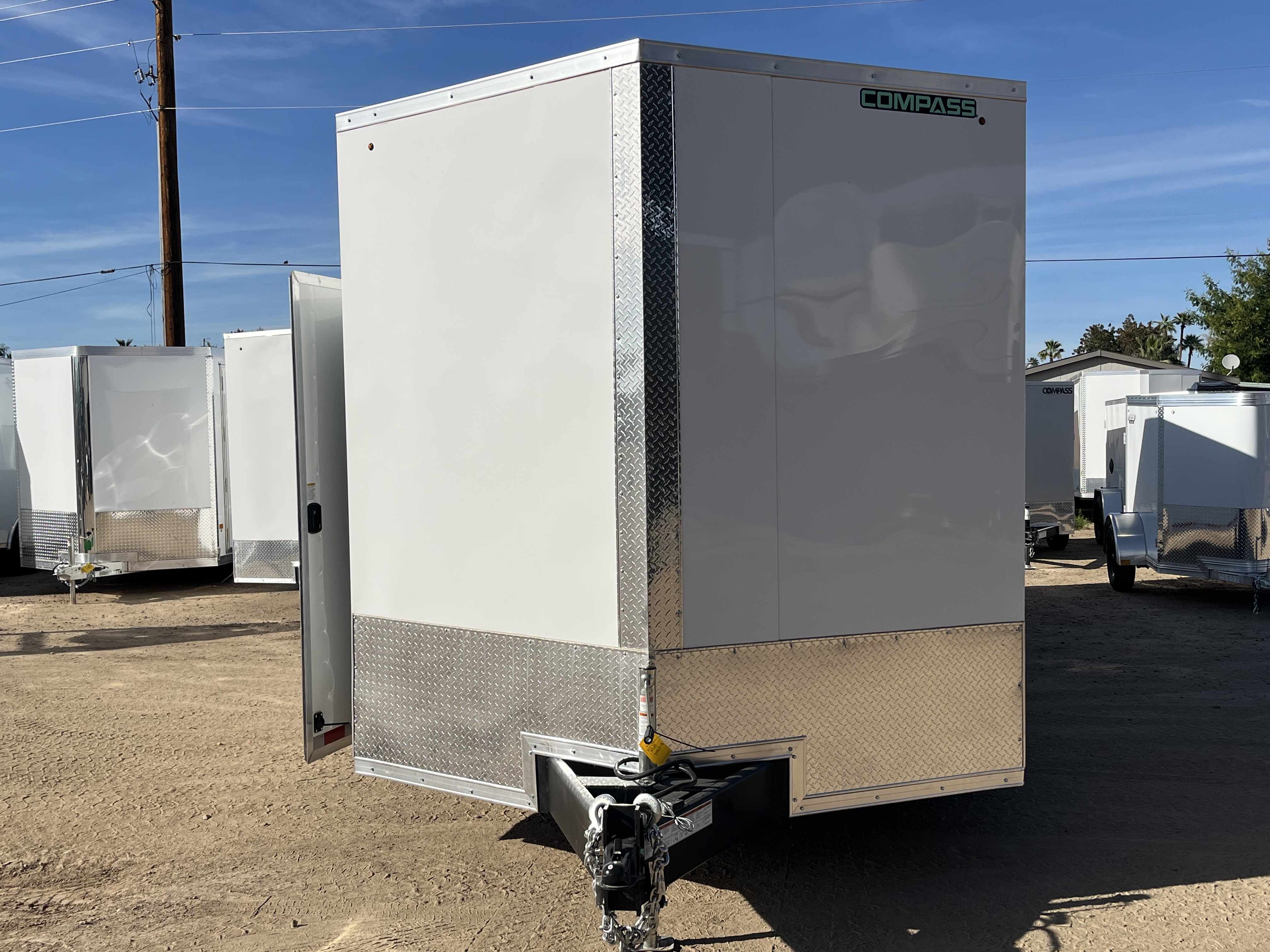 Compass 24x8.5 Jasper SE Car hauler, 14K GVWR, Ramp Door - Stock #CMP2775 - Image 10 of 12