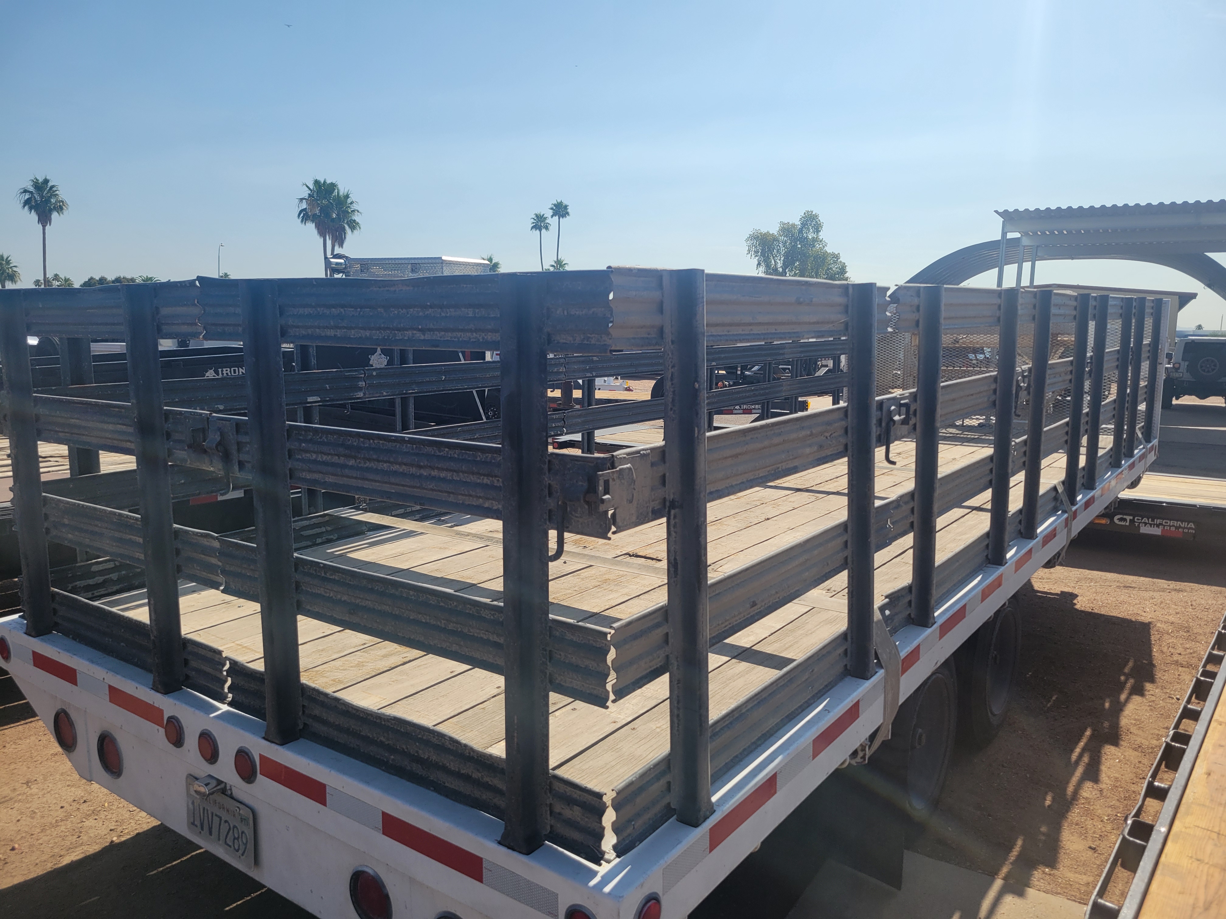 STALLION 20x102 Gooseneck 14K GVWR, Removeable Sides - Stock #USD8030 - Image 3 of 3