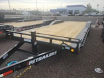 P.J. Trailers 20x102 Tandem Axle, 14K GVWR, Super-Wide Car Hauler, Slide In Ramps Stock #PPJ11175 - Thumbnail 1