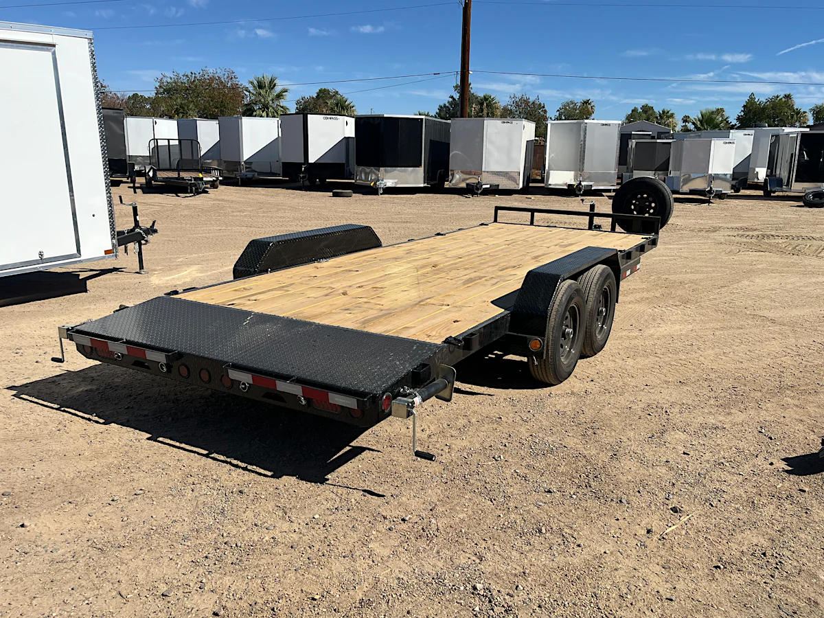 P.J. Trailers 20'x83" 5" Channel Equipment Trailer (CE) - Stock #PPJ11214 - Image 4 of 8 P.J. Trailers 20'x83" 5" Channel Equipment Trailer (CE) - Stock #PPJ11214 - Image 4 of 8