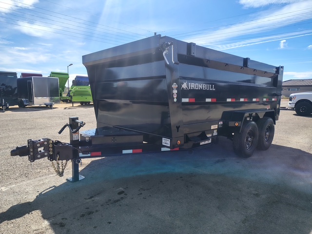 Norstar 14x83 IronBull Tandem Axle Dump, 15K GVWR, 48" Sides, Solar Charger, 14 Ply Tires - Stock #NST1400 - Image 9 of 10