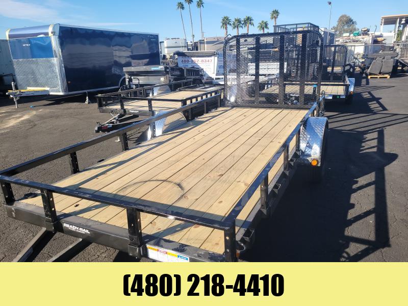 P.J. Trailers 14x77 Single Axle, 3K GVWR, Channel Utility - Stock #PPJ10821 - Image 1 of 4