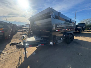 Norstar 14x83 IronBull Tandem Axle Dump, 15K GVWR, 48" Sides, Solar Charger, 14 Ply Tires