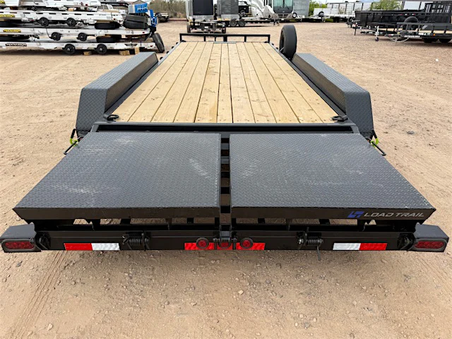 Load Trail 22x83 Triple Axle, 21K GVWR, Car Hauler, Max Ramps - Stock #LT916 - Image 6 of 6 Load Trail 22x83 Triple Axle, 21K GVWR, Car Hauler, Max Ramps - Stock #LT916 - Image 6 of 6