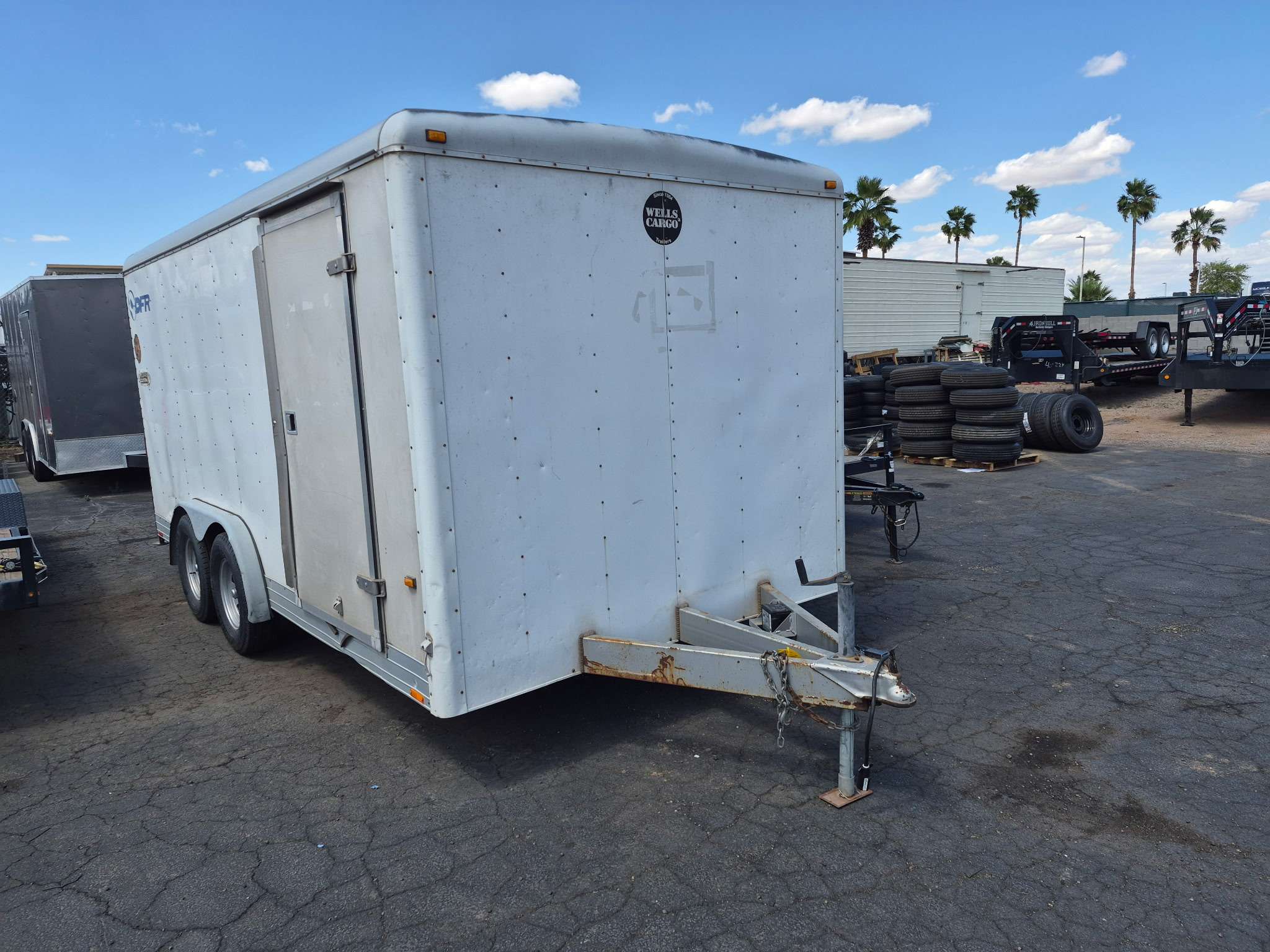 wells cargo Wells Cargo 7.5x16 Ramp Door Cargo - Stock #USD0345 - Image 1 of 3