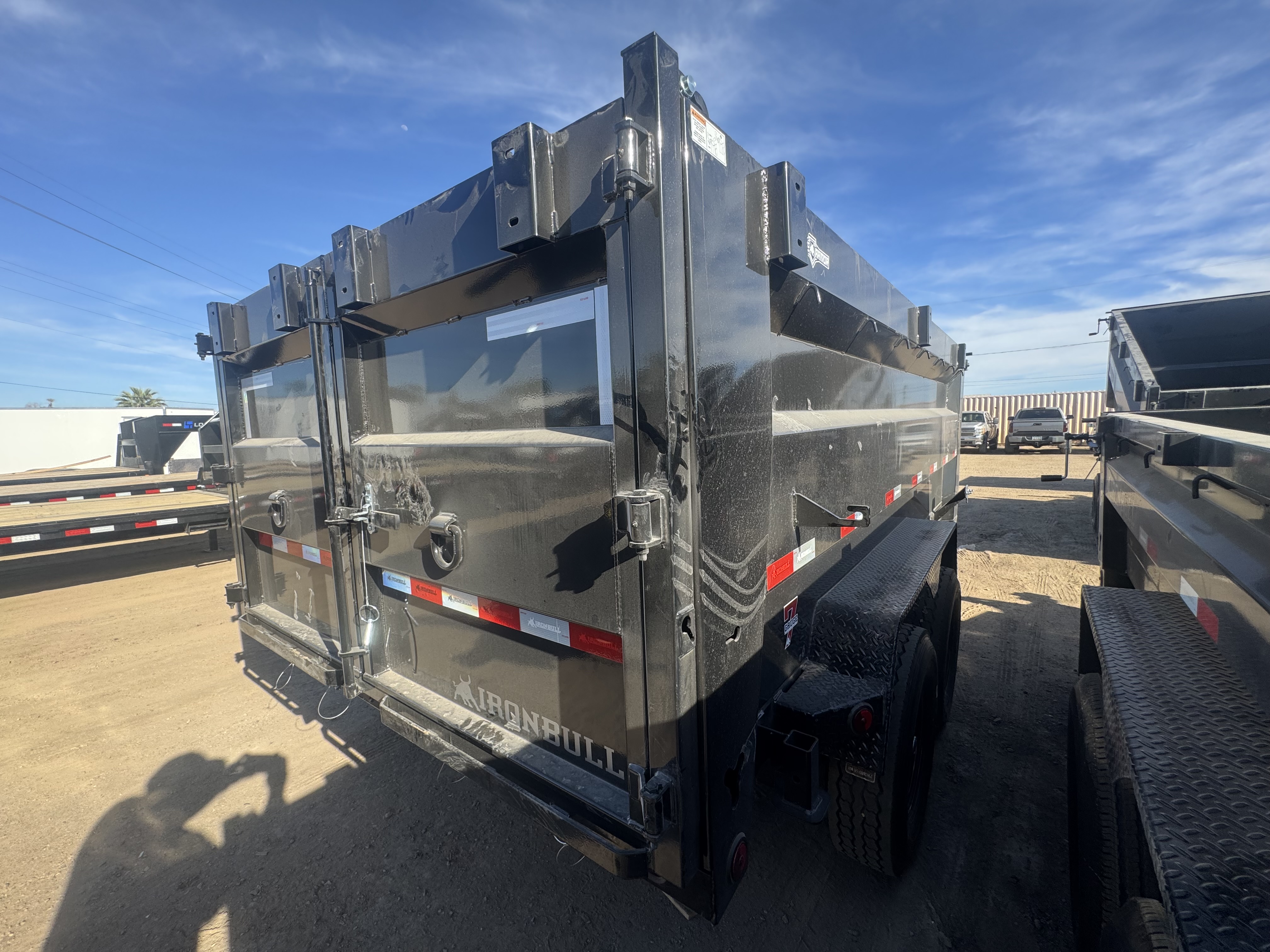 Norstar 14x83 IronBull Tandem Axle Dump, 15K GVWR, 48" Sides, Solar Charger, 14 Ply Tires - Stock #NST1398 - Image 13 of 21