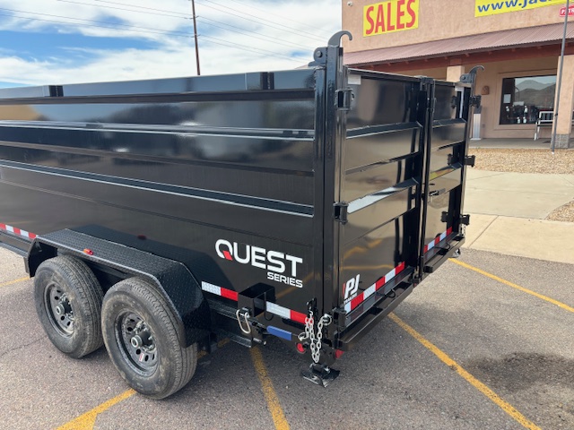 P.J. Trailers 14x83" Tandem Axle, 14K GVWR, 48" Sides - Stock #PJD1642 - Image 2 of 13