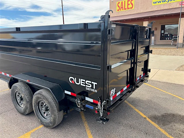 P.J. Trailers 14x83" Tandem Axle, 14K GVWR, 48" Sides - Stock #PJD1642 - Image 2 of 13 P.J. Trailers 14x83" Tandem Axle, 14K GVWR, 48" Sides - Stock #PJD1642 - Image 2 of 13