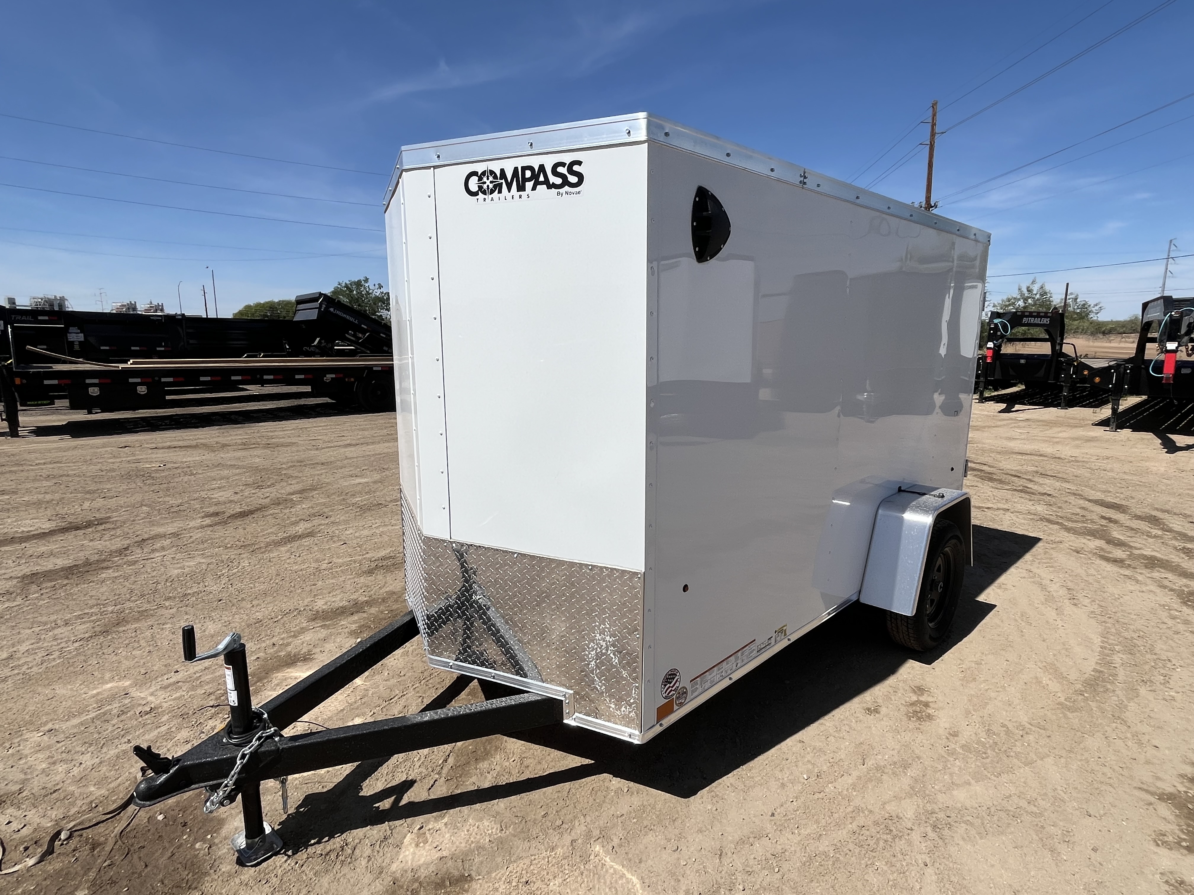 Compass 10x5 Indigo DLX, 3K GVWR, Ramp Door - Stock #CMP2814 - Image 9 of 9