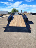 P.J. Trailers 22x83" Equipment Tilt, 16K GVWR, 14PLY, Blackwood Deck Stock #PPJ10869 - Thumbnail 5