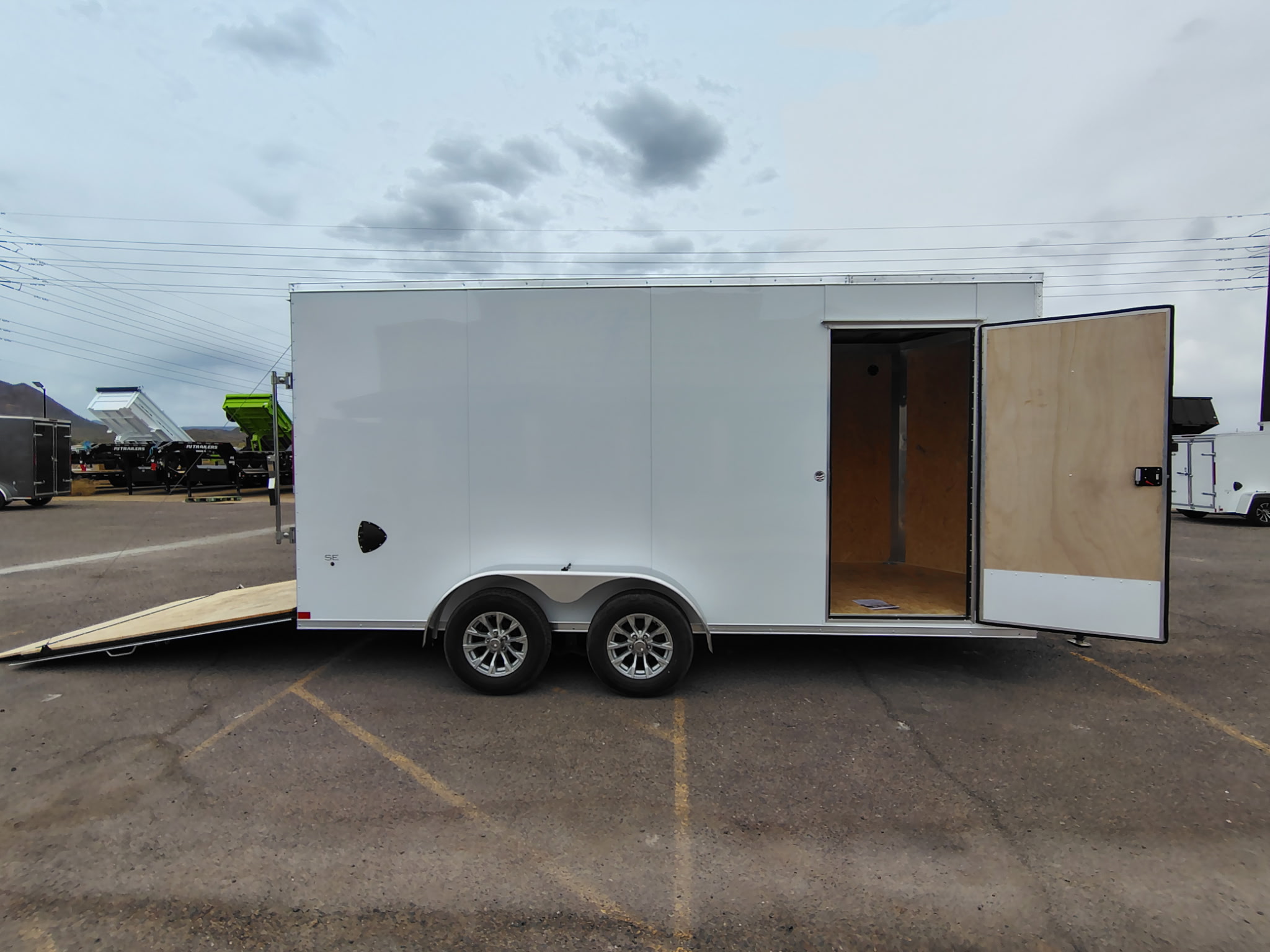 Compass 16x7 Jasper SE, 7K GVWR, Standard Height - No Slope, Ramp Door - Stock #CMP2839 - Image 1 of 5
