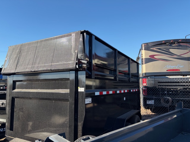 P.J. Trailers 12x72 Tandem Axle, 10K GVWR, Dump, 48" Sides - Stock #PJD1647 - Image 2 of 6