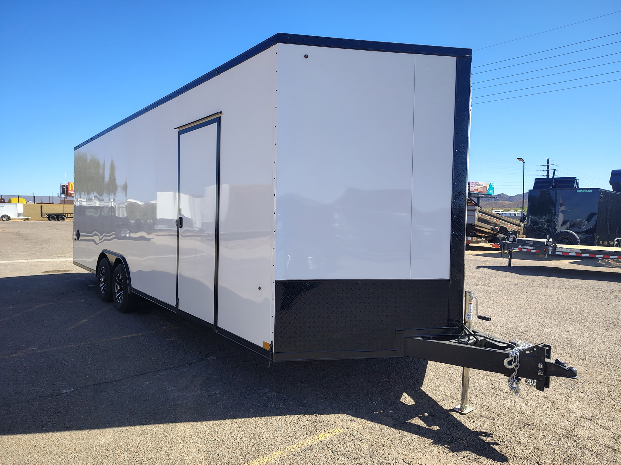 Compass 24x8.5 Jasper SE Car Hauler, 10K GVWR, Ramp Door - Stock #CMP2841 - Image 7 of 11