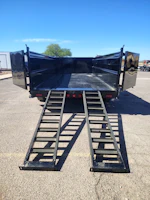 P.J. Trailers 14x83 Tandem Axle, 15,400 GVWR, Low Pro Dump, 36" Sides, 14 Ply Tires Stock #PJD1696 - Thumbnail 2