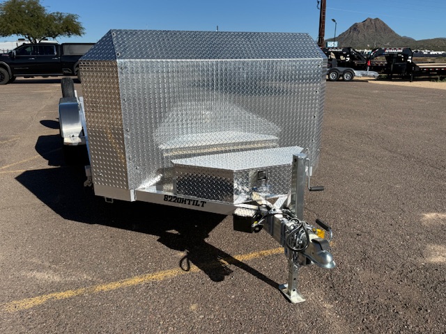 Aluma 20x82 All Aluminum, 10K GVWR, Tandem Axle, Tilt - 8220H-ANV-TILT-TA-EL - Stock #ALU263 - Image 4 of 7