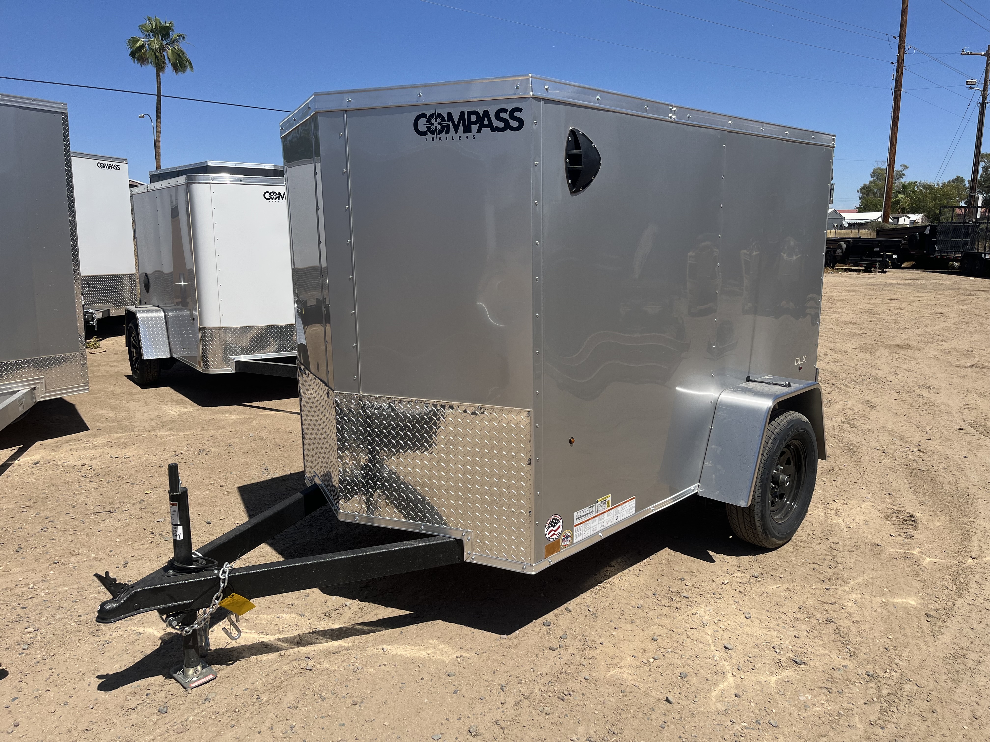 Compass 08x5 Indigo DLX, 3K GVWR, Ramp Door - Stock #CMP2835 - Image 1 of 9