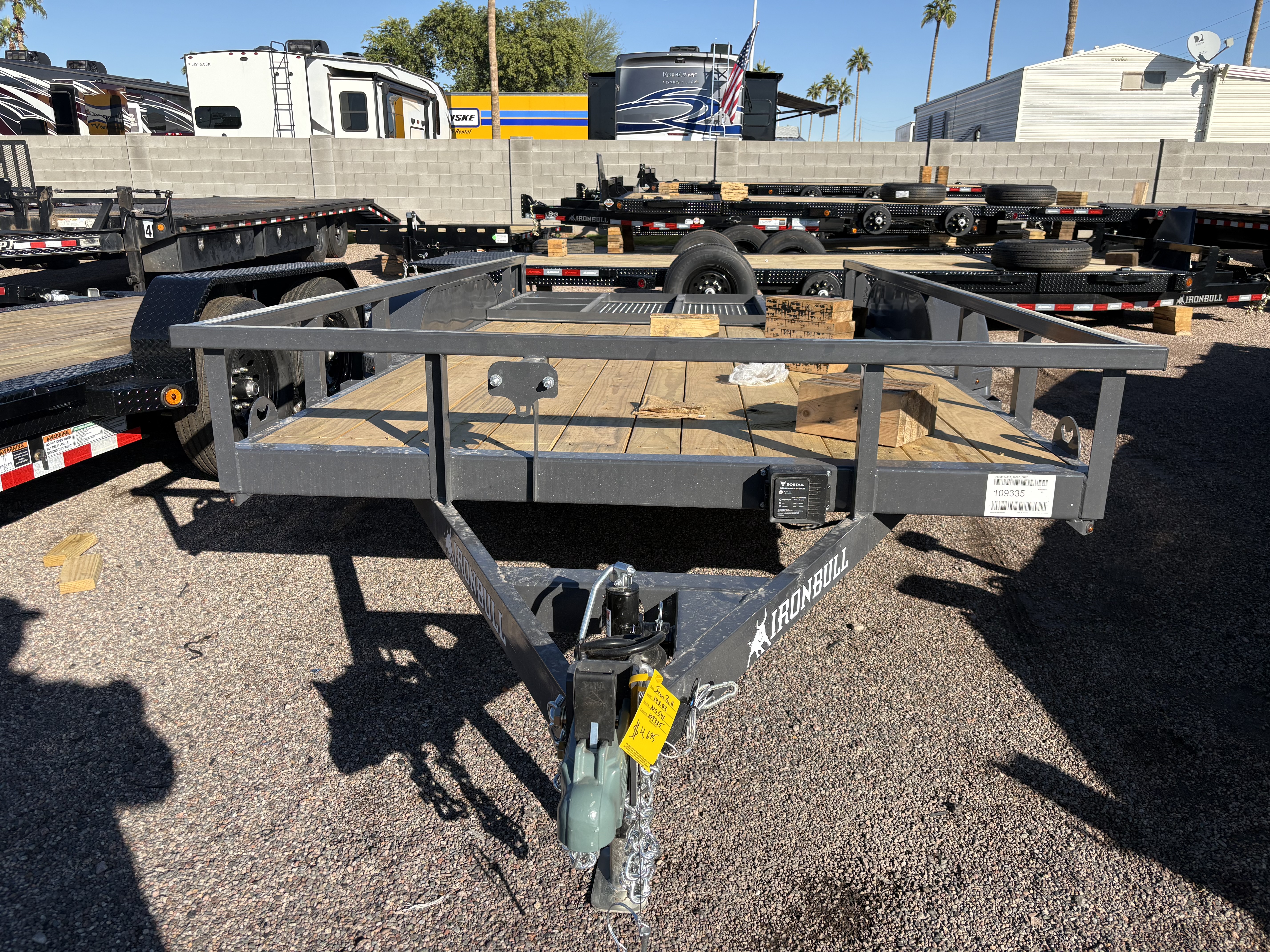 Norstar 14x83 IronBull Tandem Axle Utility, 7K GVWR - Stock #NS542 - Image 2 of 5