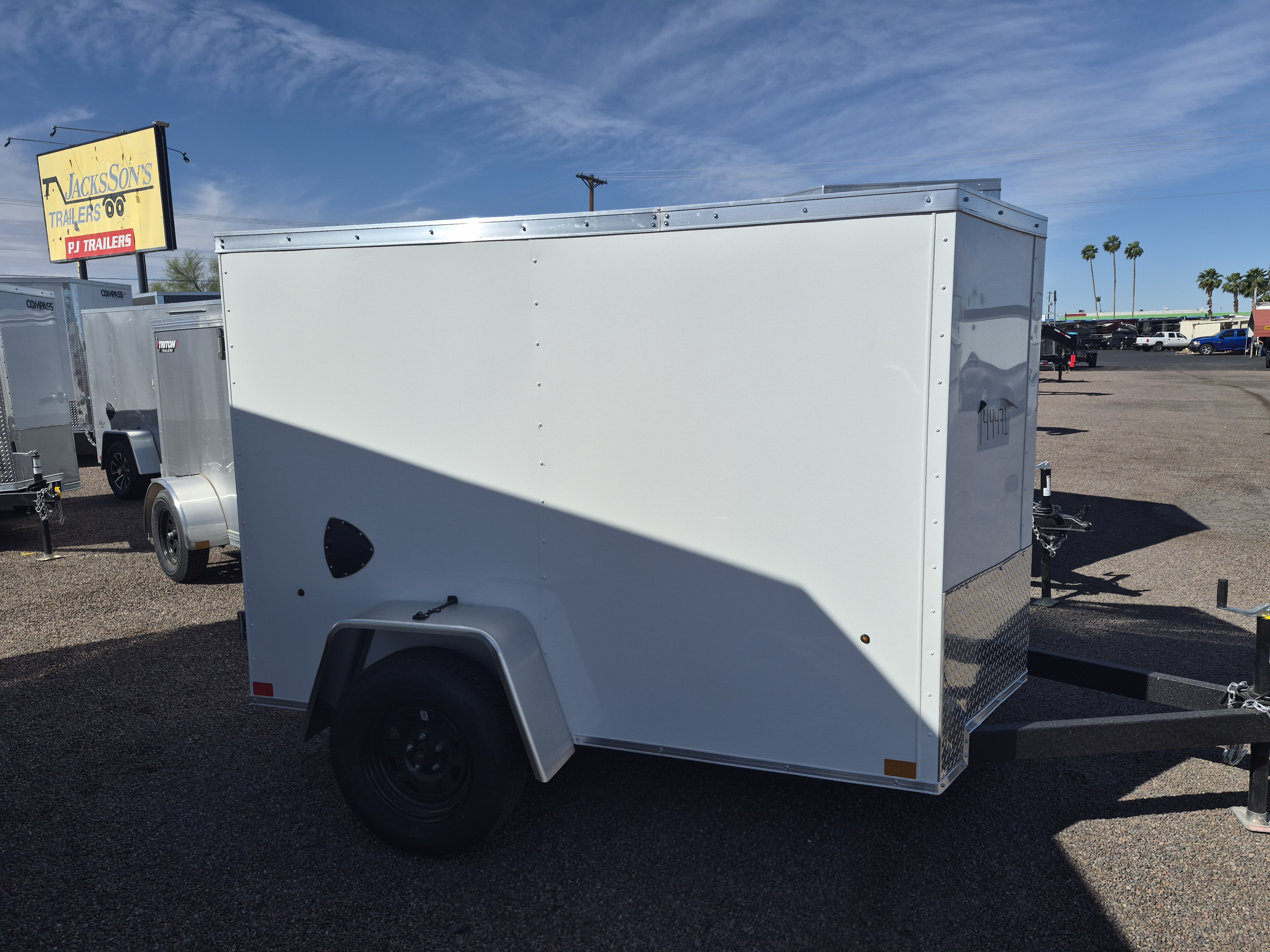 Compass 08x5 Indigo DLX, 3K GVWR, Ramp Door - Stock #CMP2832 - Image 3 of 4