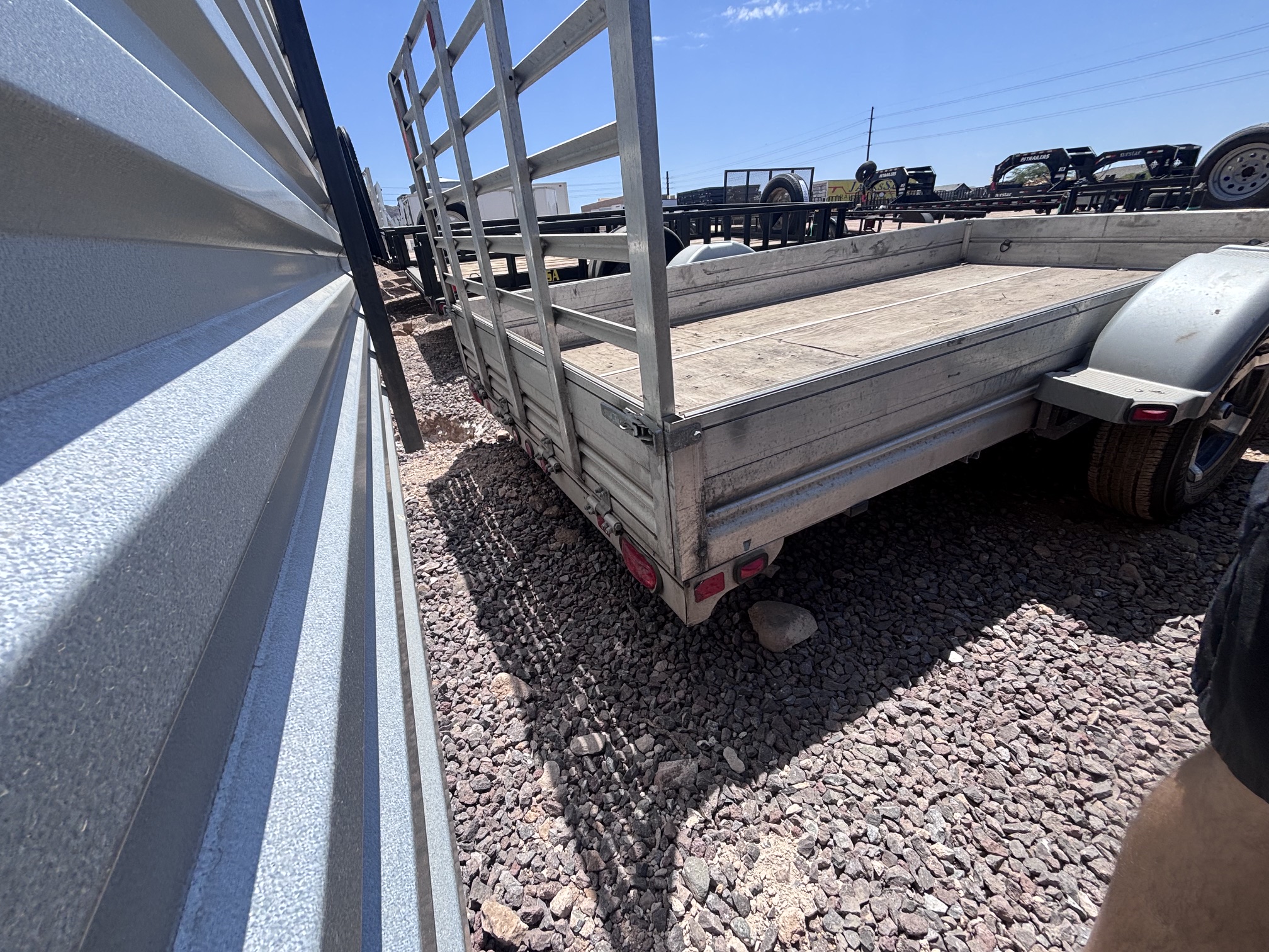 Smart Transport Solutions 12x6 Single Axle Utility, Tailgate - Stock #USD0227 - Image 4 of 5