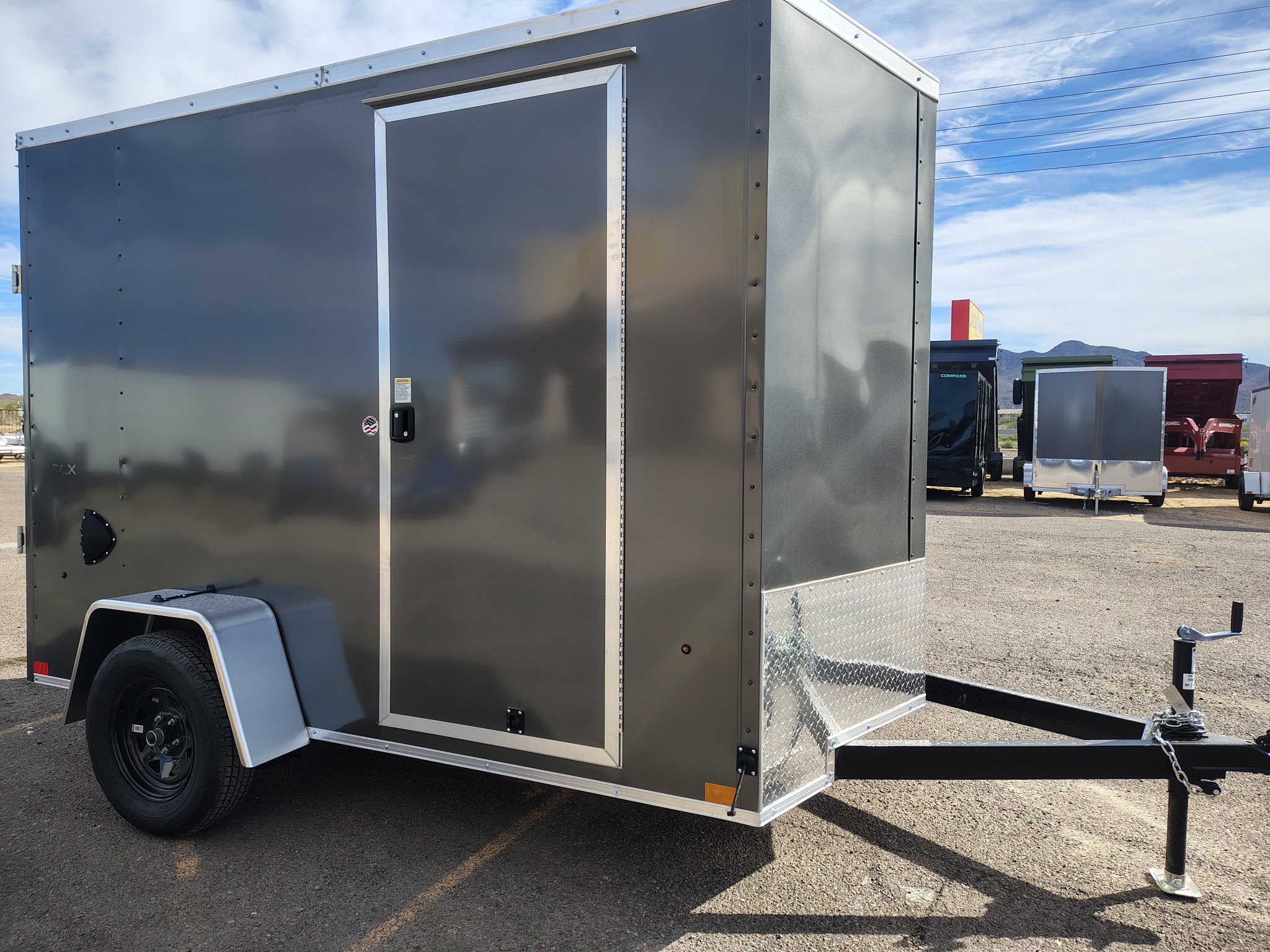 Compass 10x6 Indigo DLX, 3K GVWR, Ramp Door - Stock #CMP2788 - Image 4 of 6