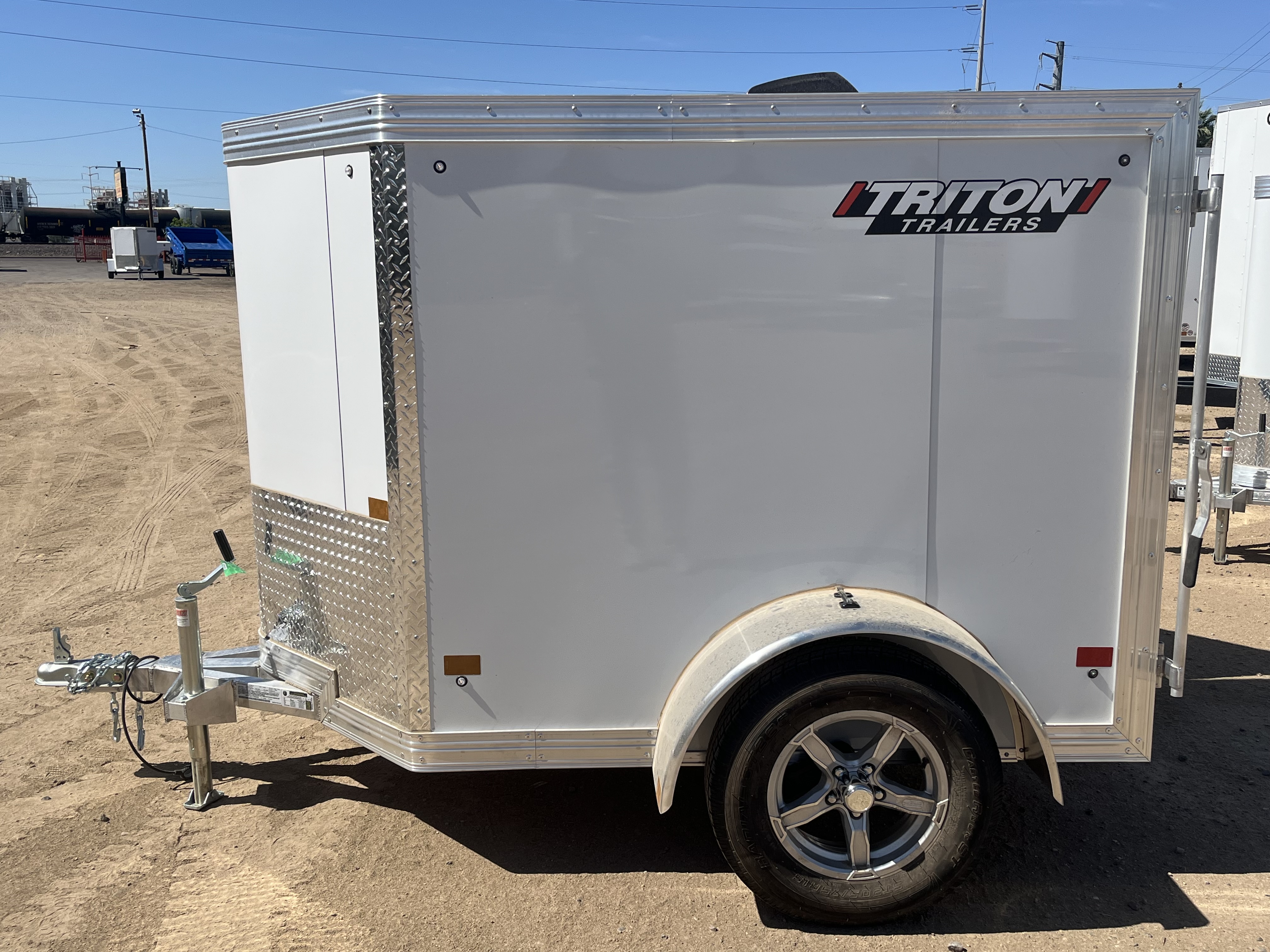 Triton 6x4 All Aluminum, NXT Enclosed, 2K GVWR, Swing Door - Stock #ALC199 - Image 7 of 8