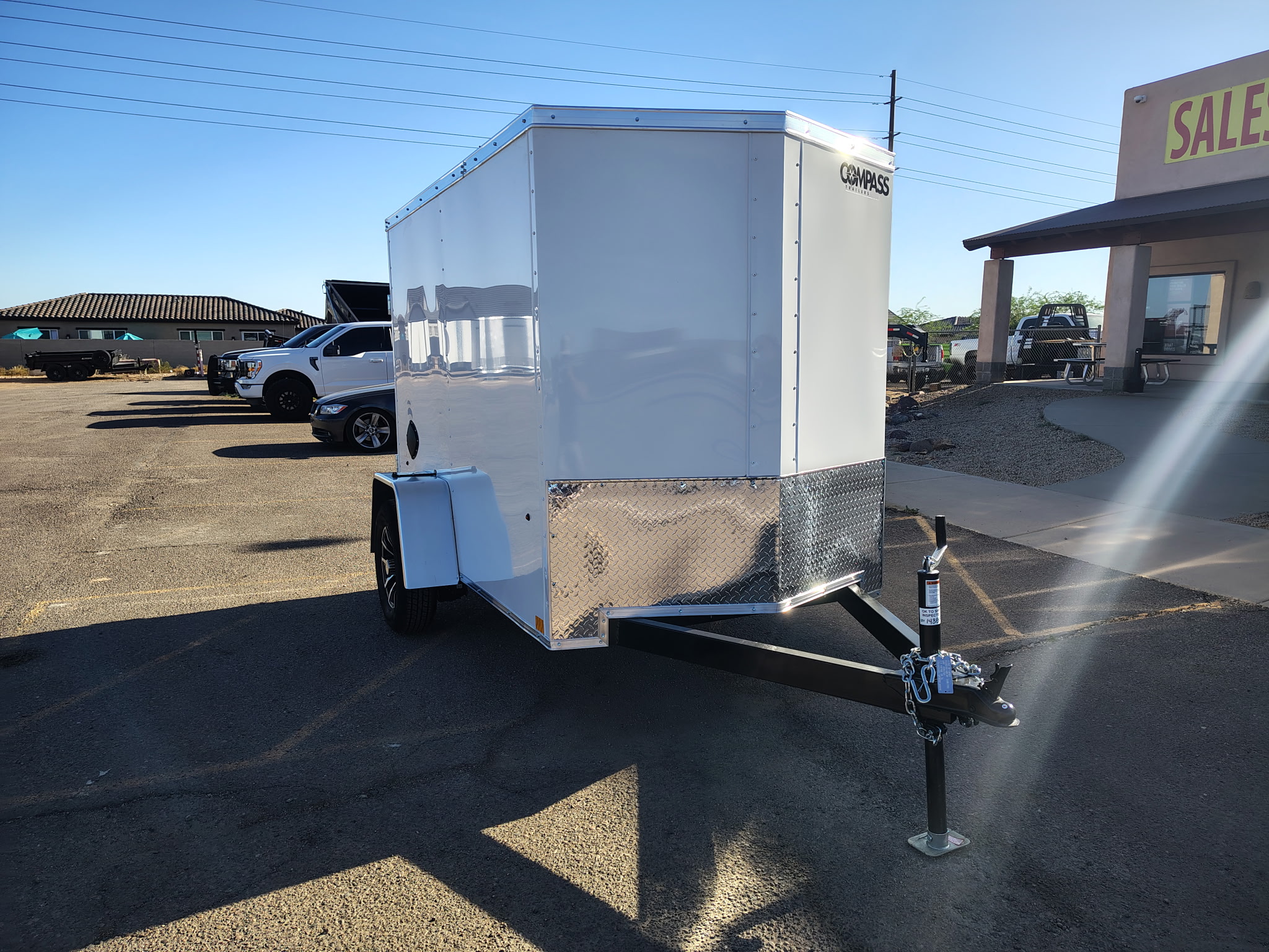 Compass 08x5 Indigo DLX, 3K GVWR, Ramp Door - Stock #CMP2837 - Image 3 of 9