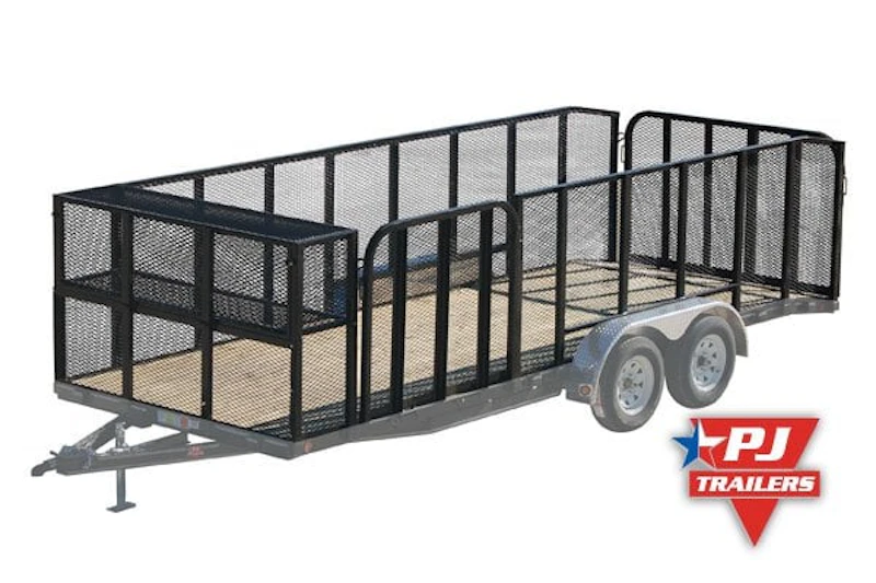 PJ Trailers Landscape Sides Option