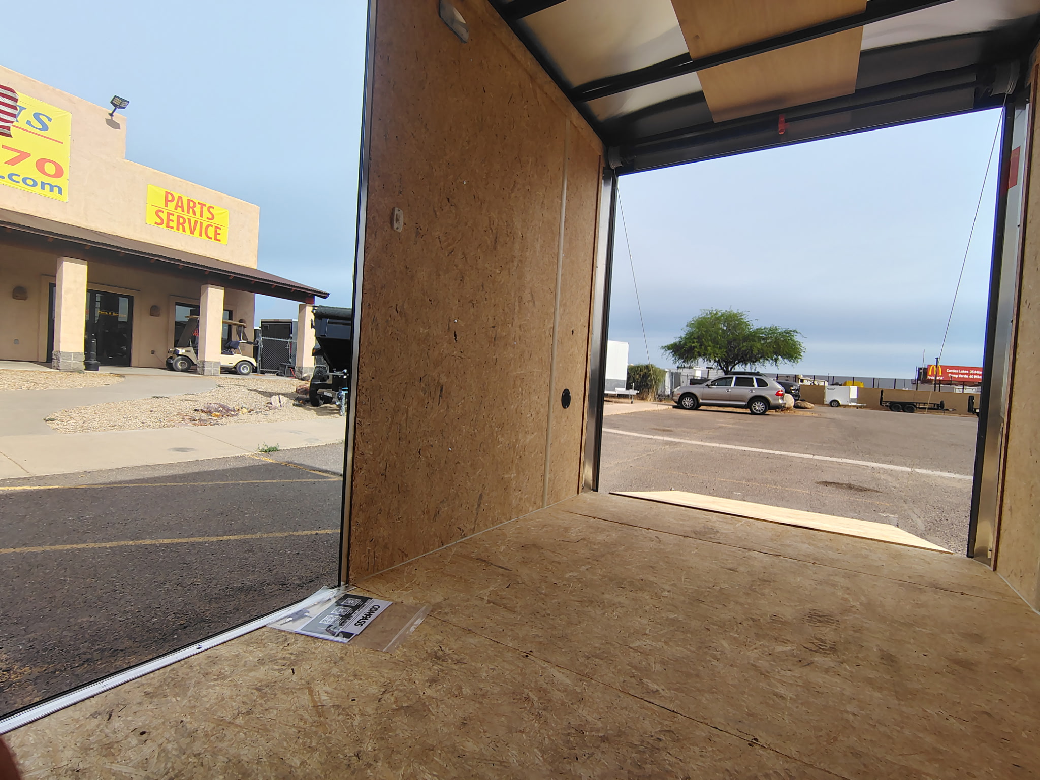 Compass 10x6 Indigo DLX, 3K GVWR, Ramp Door - Stock #CMP2863 - Image 7 of 7