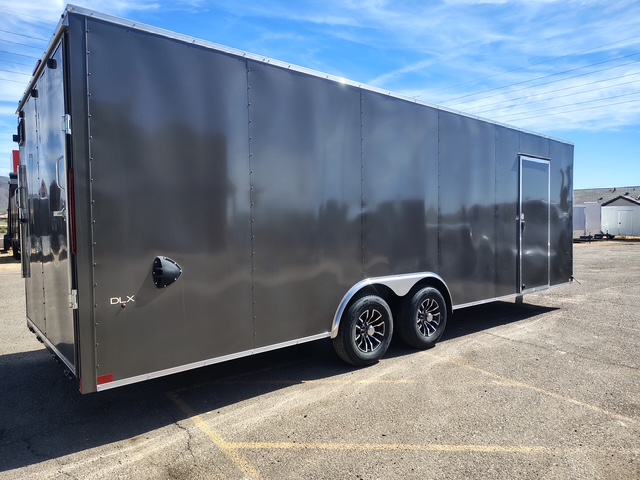 Compass 24x8.5 Indigo DLX Car Hauler, 10K GVWR, 6" Extra Height, Ramp Door - Stock #CMP2776 - Image 3 of 6