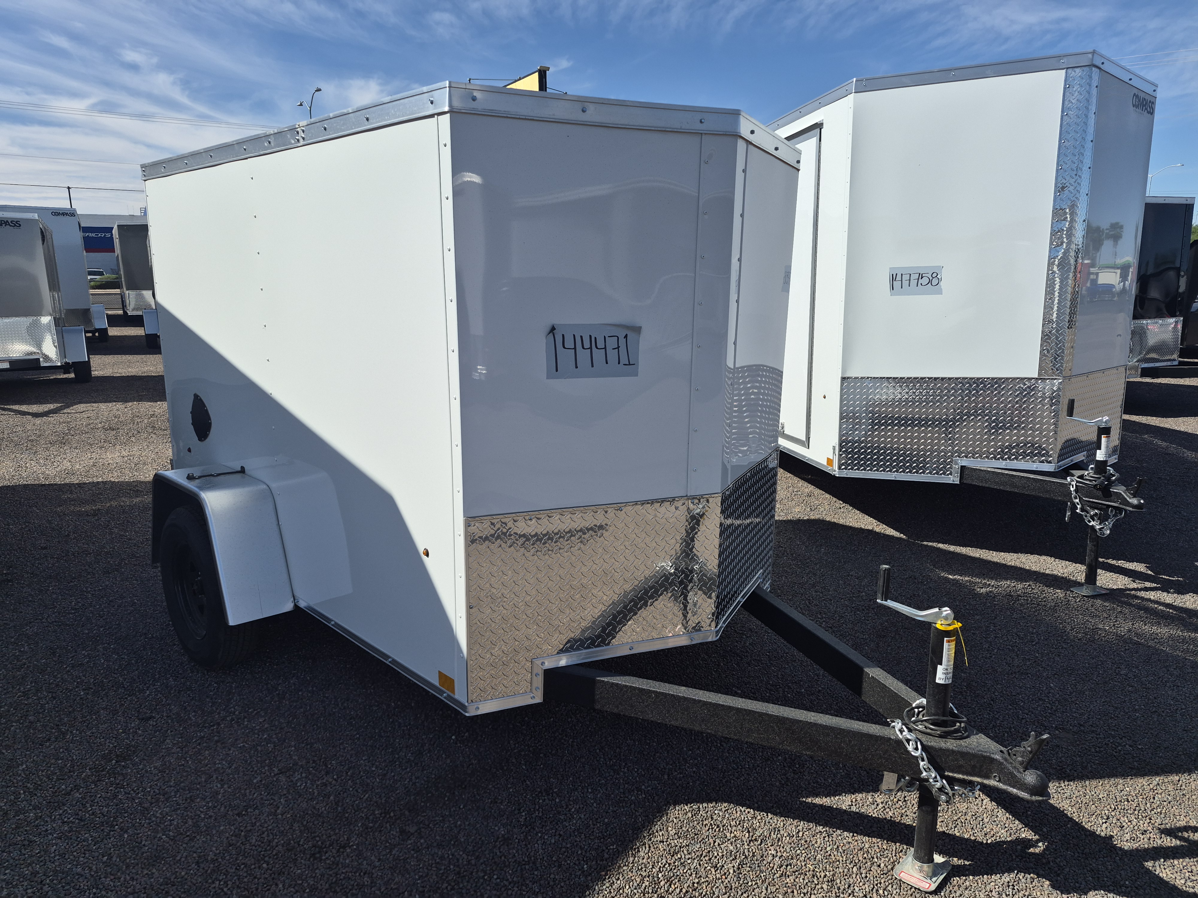 Compass 08x5 Indigo DLX, 3K GVWR, Ramp Door - Stock #CMP2832 - Image 1 of 4