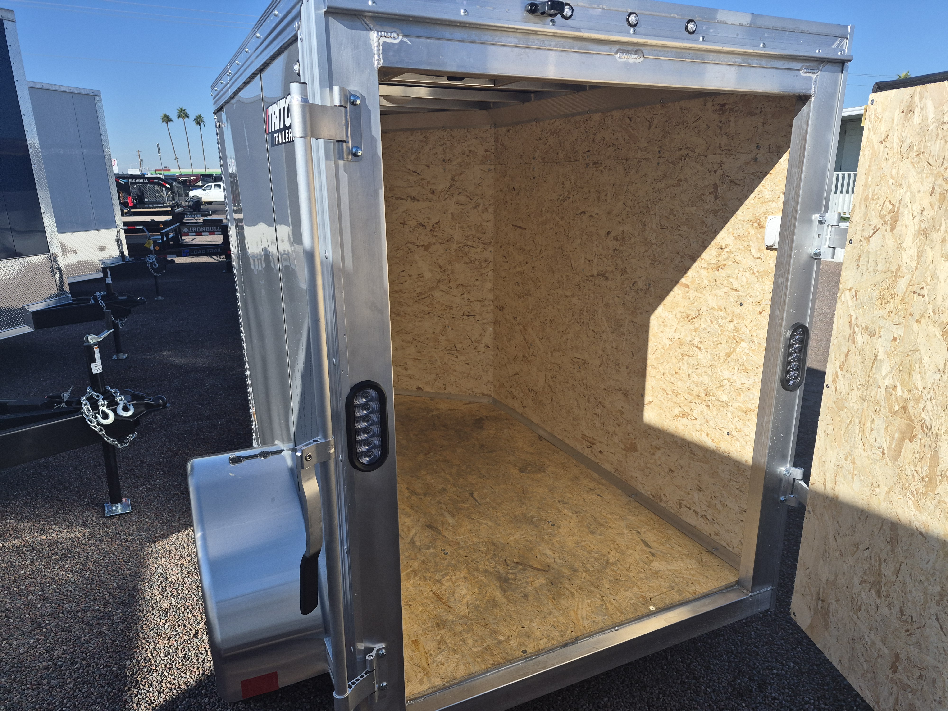 TRITON 6x4 All Aluminum, NXT Enclosed, 2K GVWR, Swing Door - Stock #ALC253 - Image 3 of 3