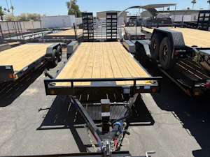 Load Trail 22x83 Tandem Axle, 14K GVWR, Carhauler,  Fold Up Ramps
