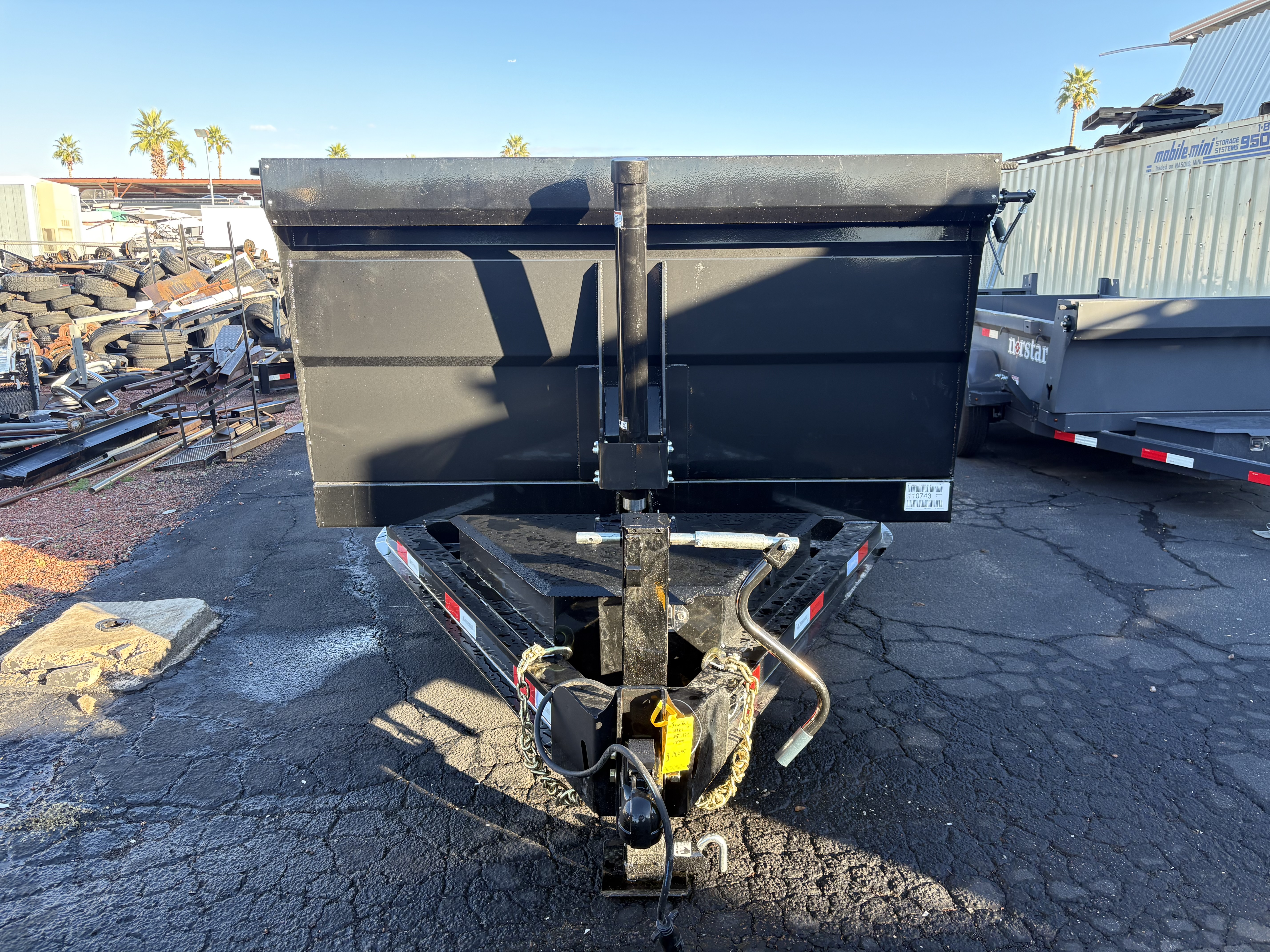 Norstar 14x83 IronBull Tandem Axle Dump, 15K GVWR, 36" Sides, Solar Charger, 14 Ply Tires - Stock #NST1374 - Image 1 of 5