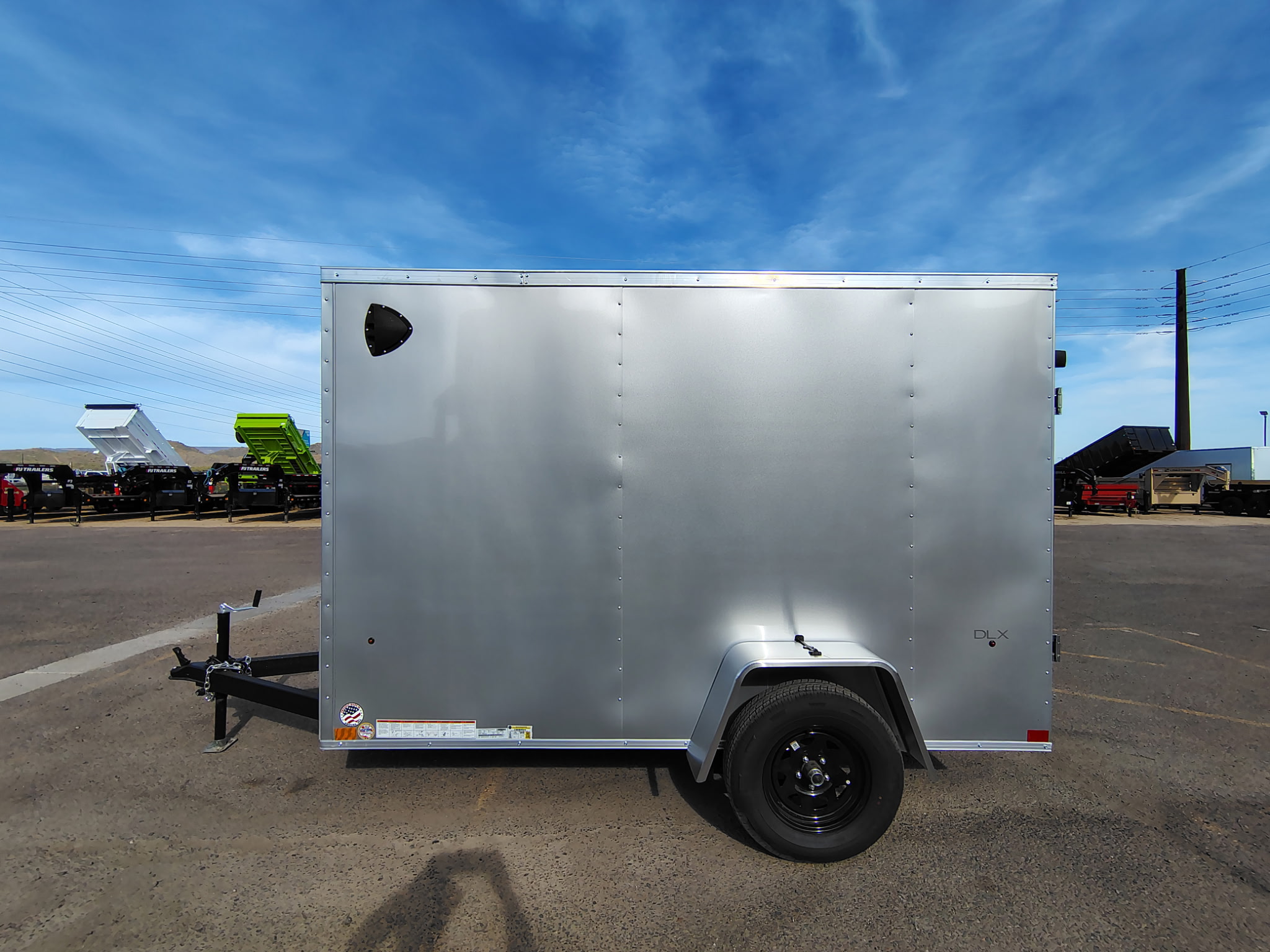 Compass 10x5 Indigo DLX, 3K GVWR, Ramp Door - Stock #CMP2844 - Image 3 of 7