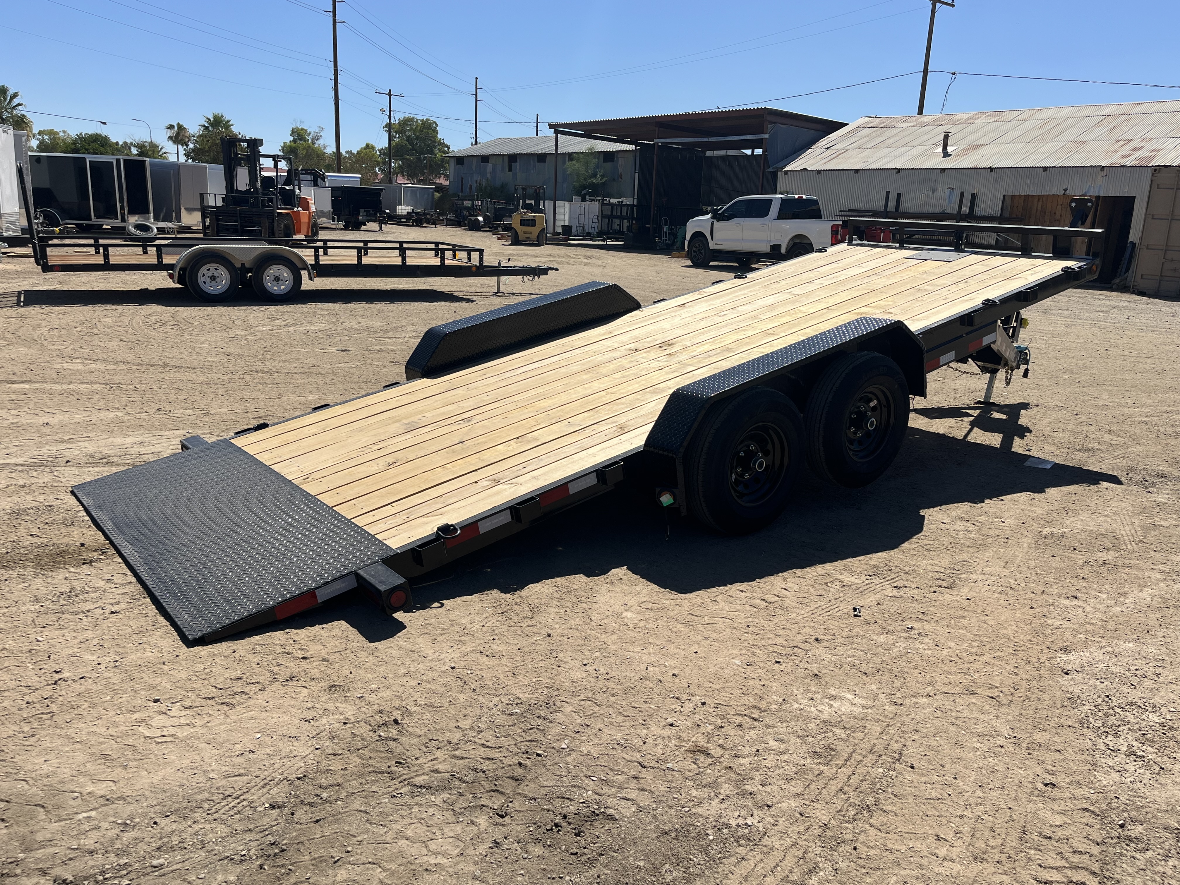 P.J. Trailers 20x83 Hydraulic Quick Tilt, 10K GVWR - Stock #PPJ11217 - Image 8 of 9