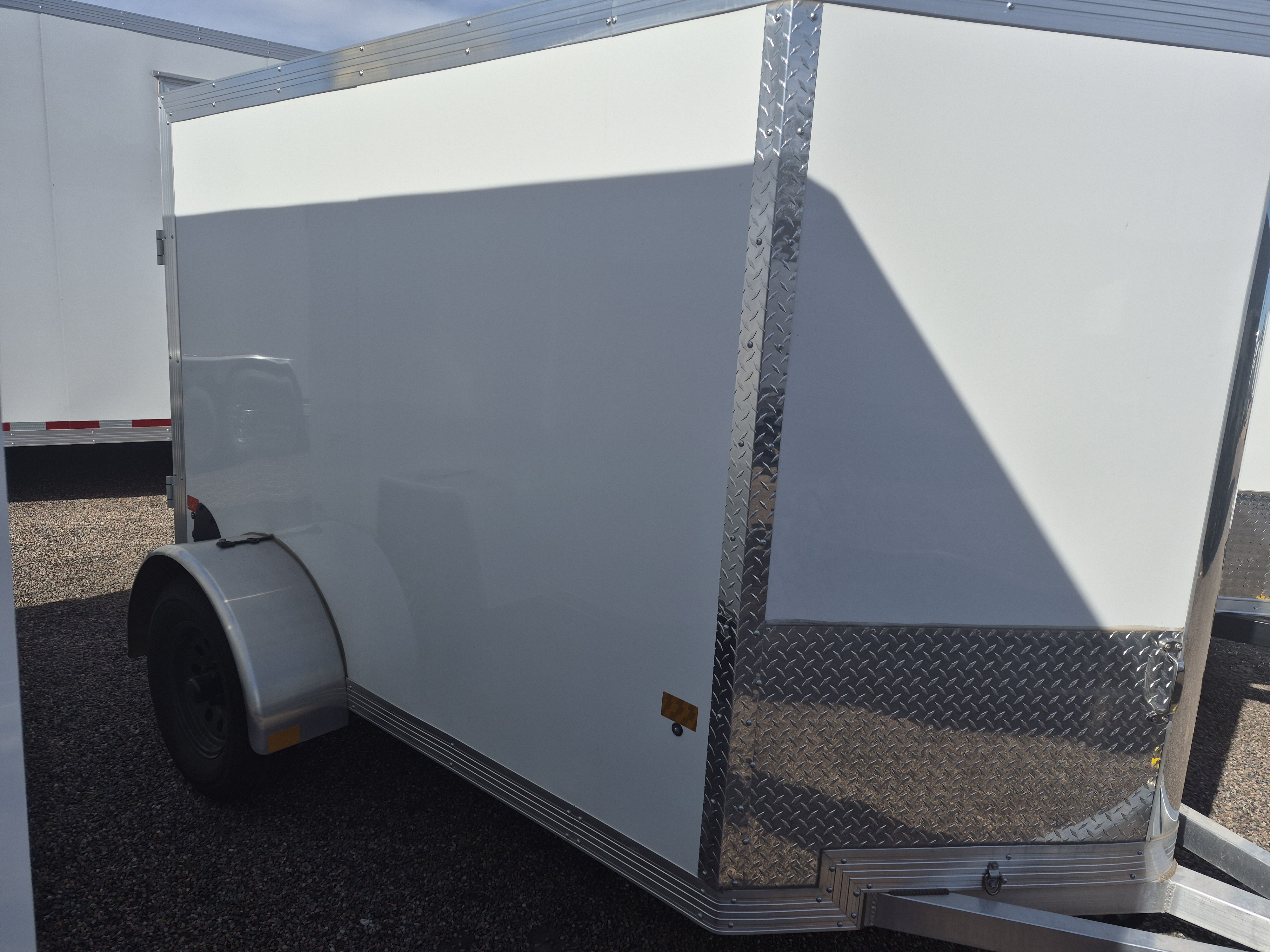Alcom 08x5 All Aluminum NXT Enclosed, 3K GVWR, Ramp Door - Stock #USD1122 - Image 2 of 4