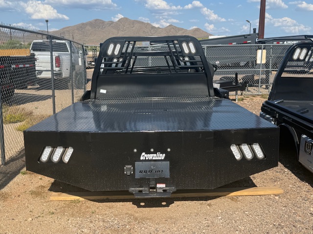 Crownline Truck Beds Crownline RRD102 Rub Rail Dually Bed - 8′6″ × 97″ - (56″-58″ CTA) - Stock #CRNB111 - Image 1 of 5