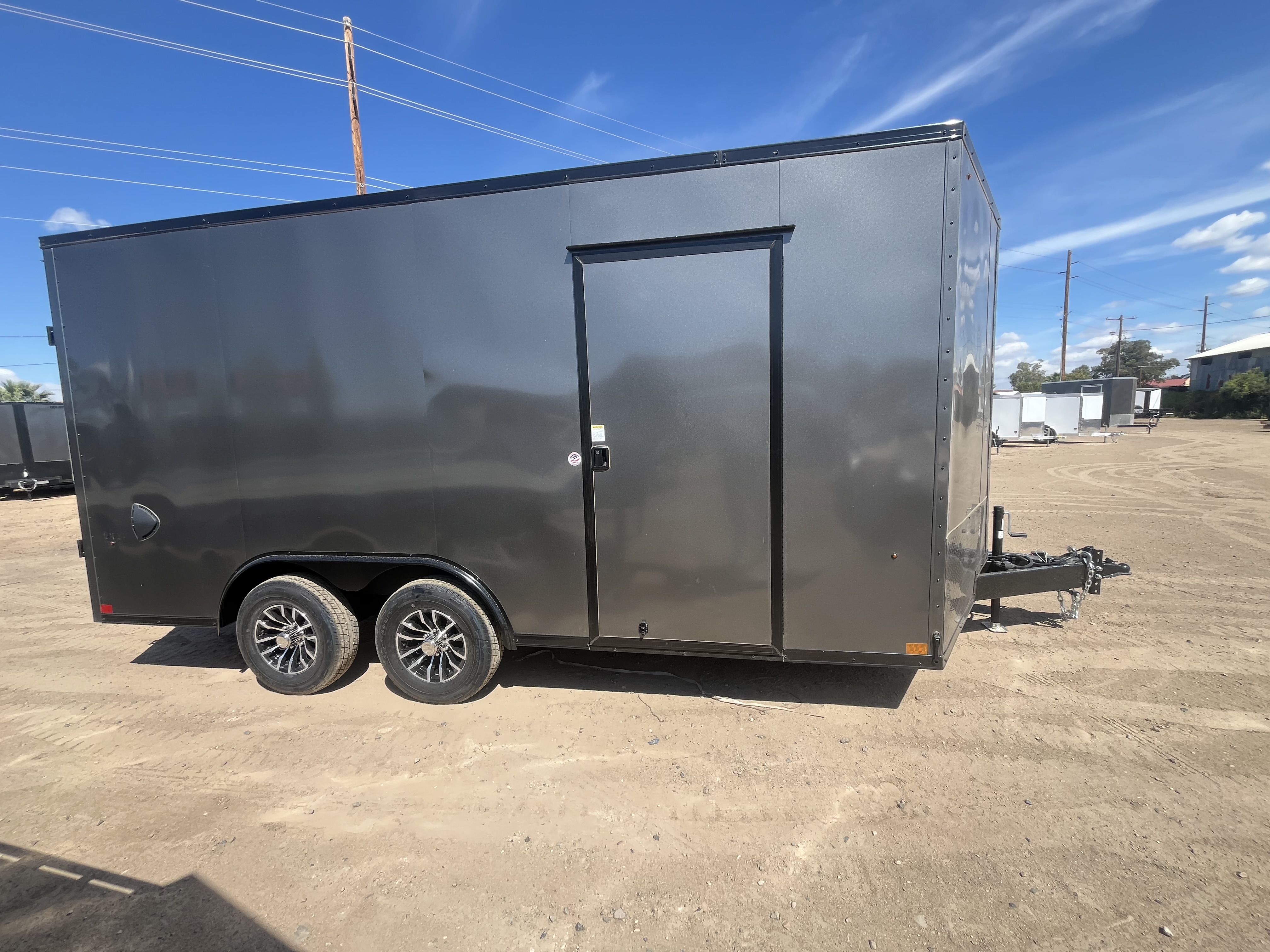 Compass 16x8.5 Jasper SE Car Hauler, 10K GVWR, Ramp Door - Stock #CMP2779 - Image 4 of 11