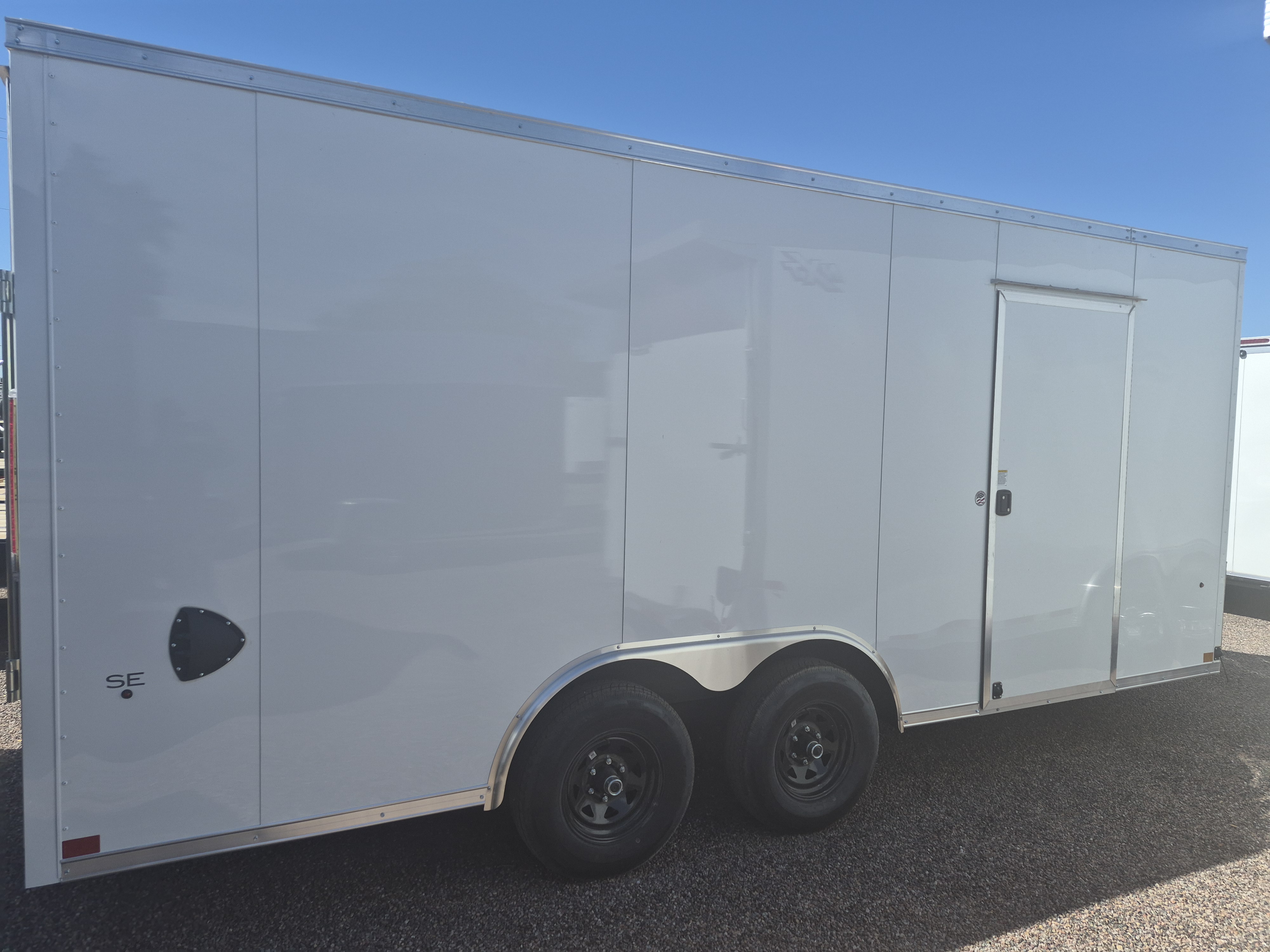 Compass 18x8.5 Jasper SE Car Hauler, 10K GVWR, Ramp Door - Stock #CMP2787 - Image 2 of 4