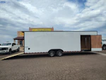 Formula Trailers 28x8.5 Conquest SE Flat Top Sloped V-Nose Enclosed Car Hauler, 10K GVWR, Ramp Door Stock #CMP2917 - Thumbnail 9