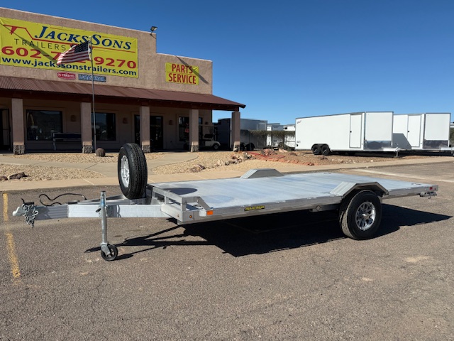 Aluma 15x102 Wide Body, 5.2K GVWR, Heavy Single Axle, Ramps (WB15H-S-EL-DOF-R-RR-RTD) - Stock #ALU297 - Image 4 of 10