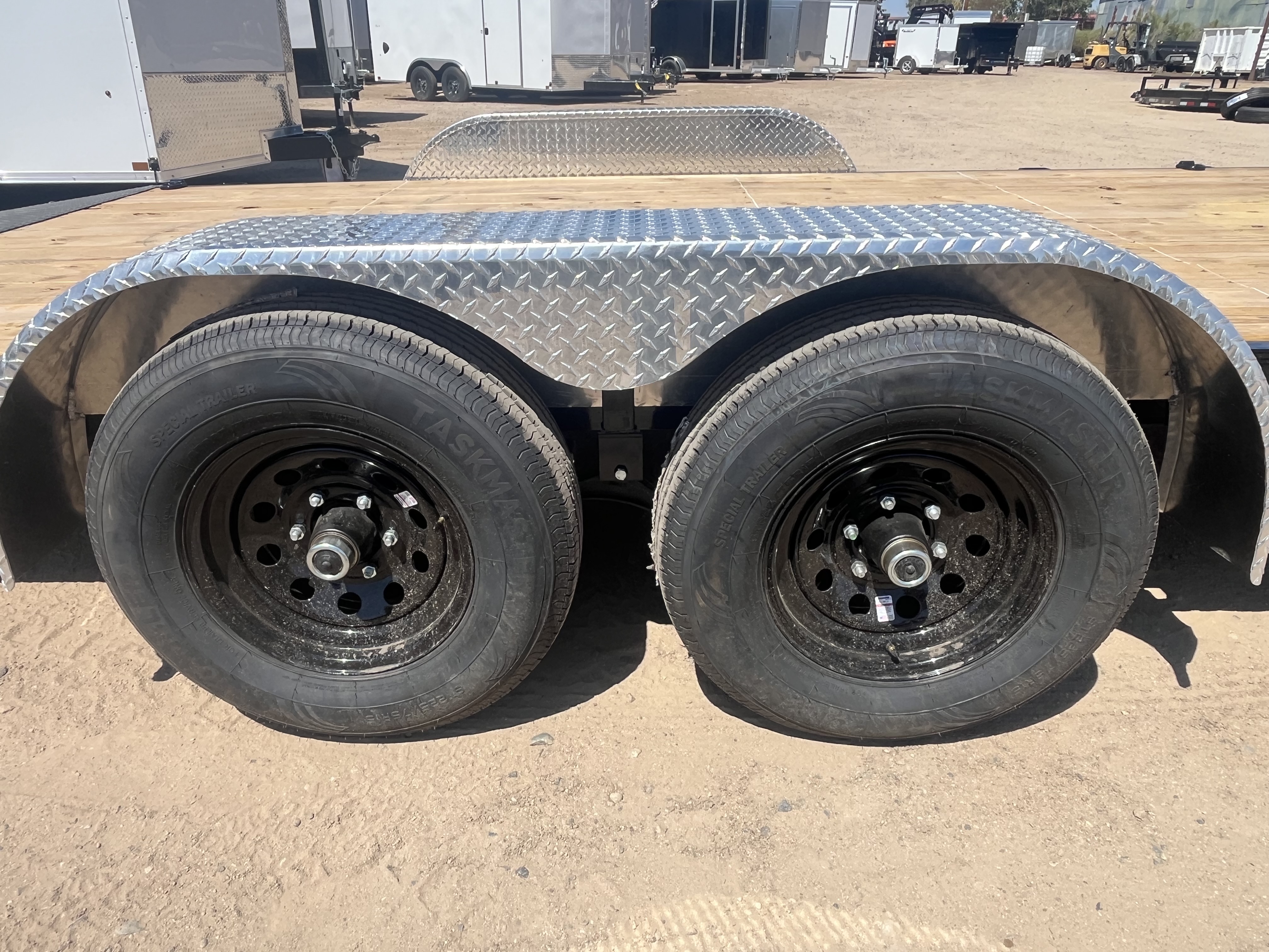 P.J. Trailers 20x83 Tandem Axle Channel Equipment, 10K GVWR, Slide-In Ramps - Stock #PPJ11215 - Image 3 of 7
