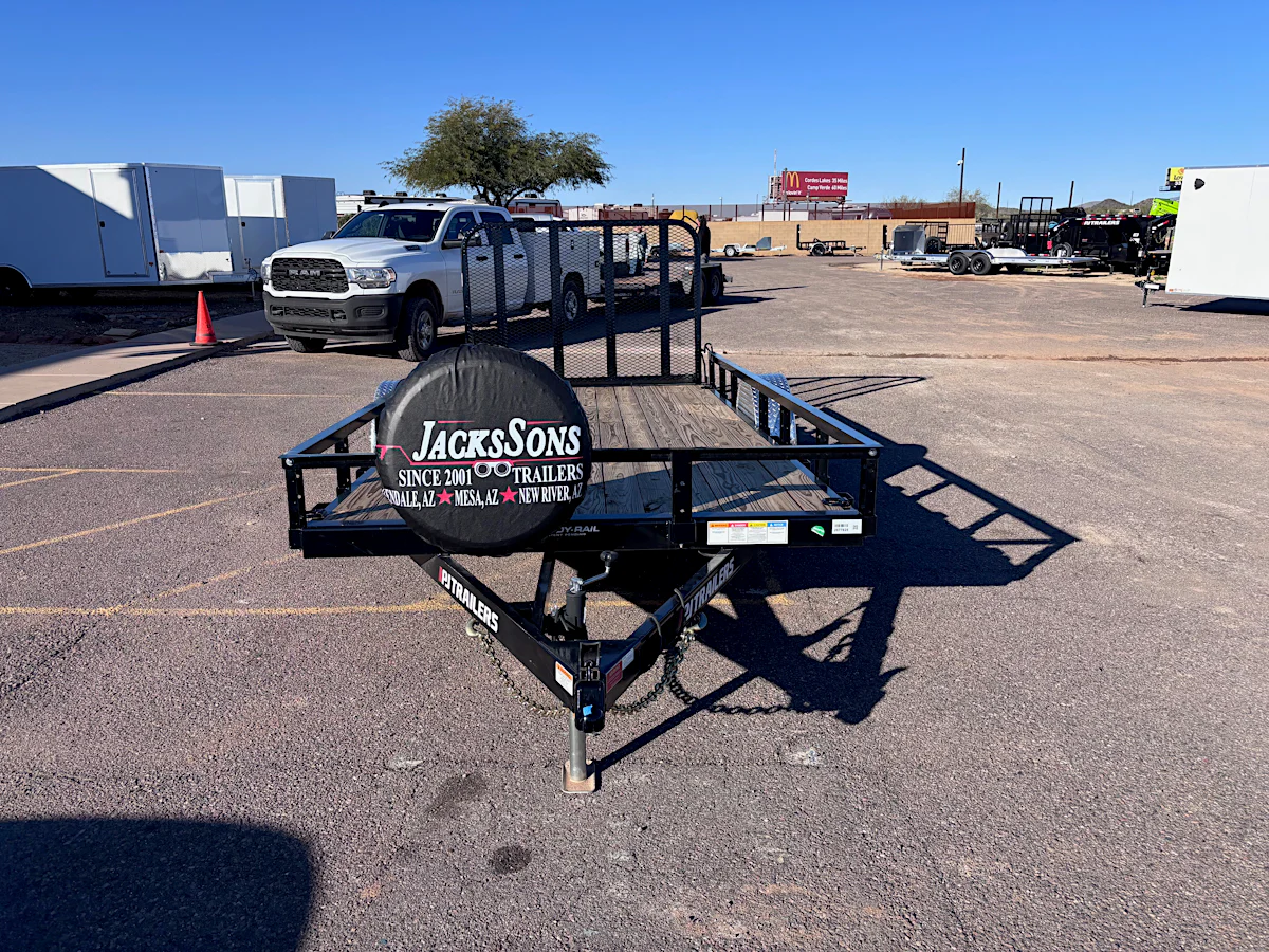 P.J. Trailers 14x77 Single Axle, 3K GVWR, Channel Utility - Stock #PPJ11009 - Image 3 of 5 P.J. Trailers 14x77 Single Axle, 3K GVWR, Channel Utility - Stock #PPJ11009 - Image 3 of 5