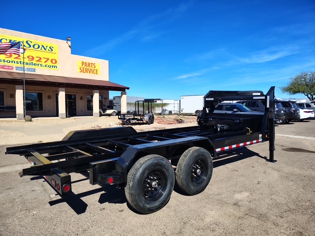 Iron Bull 14'x83" Gooseneck Roll-Off Dump Trailer (DBG)