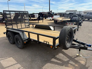 Load Trail 12'x72" Channel Frame Utility Trailer w/ Ramp Gate