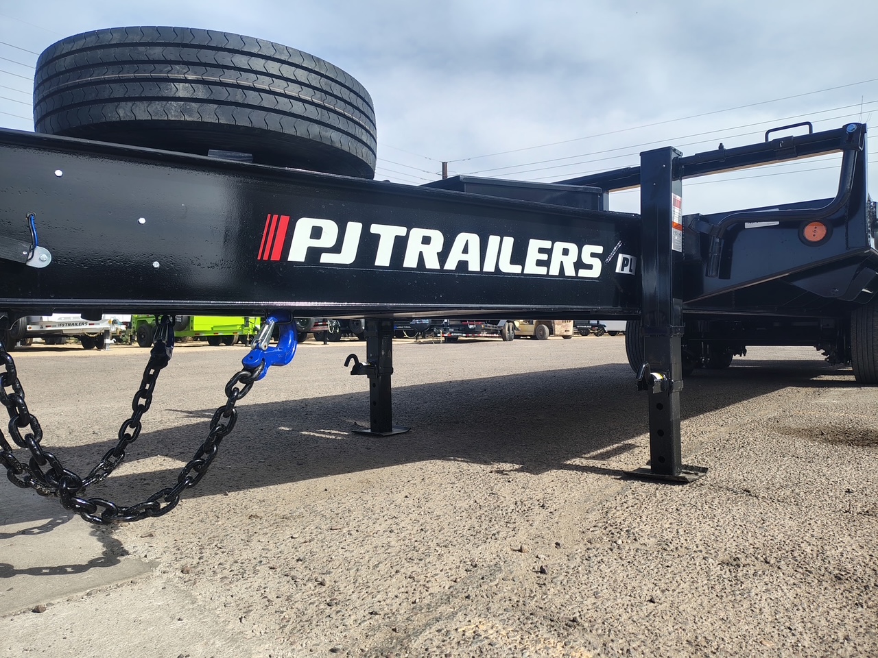 P.J. Trailers 25x102 Tandem Axle 25,900 GVWR Low-Pro Deckover with Duals, Monster Ramps, 14 Ply Tires - Stock #PPJ11178 - Image 12 of 12