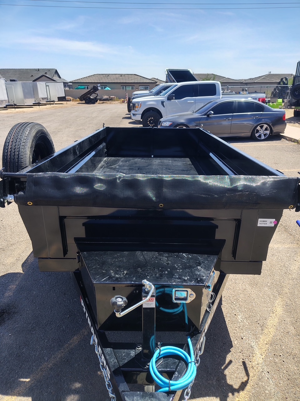 P.J. Trailers 10X60 Utility Dump, Tandem Axle, 7K GVWR - Stock #PJD1698 - Image 10 of 10