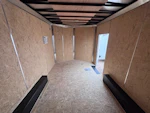 Compass 14x8.5 Jasper SE FT, 7K GVWR, 6" Extra Height, D-Ring, Ramp Door Stock #CMP2759 - Thumbnail 4